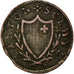Moneta, CANTONI SVIZZERI, SCHWYZ, 2 Rappen, 1815, Schwyz, BB, Biglione, KM:62