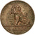 Moneta, Belgia, Leopold I, 5 Centimes, 1853, EF(40-45), Miedź, KM:5.1