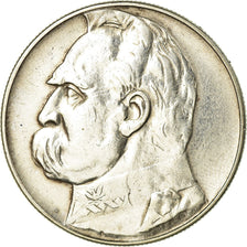 Coin, Poland, 10 Zlotych, 1936, Warsaw, EF(40-45), Silver, KM:29