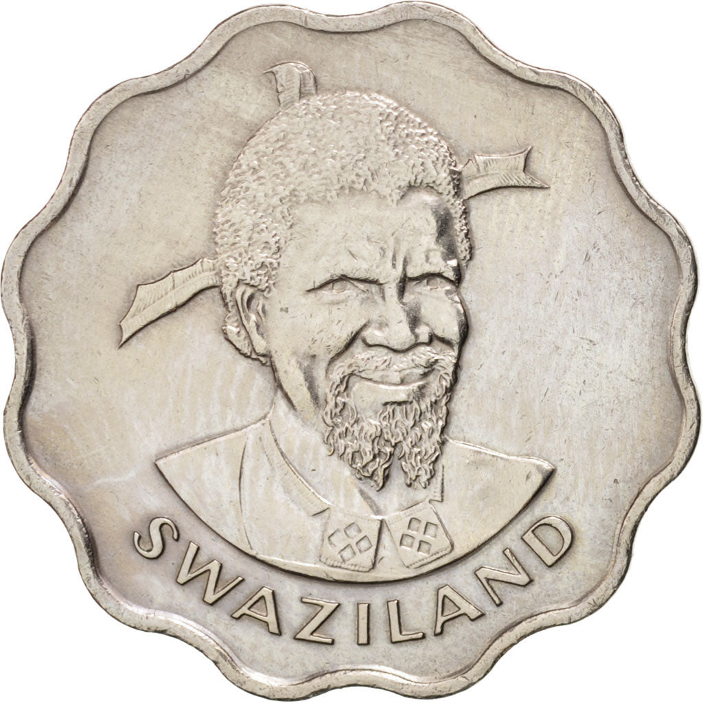Münze, Swaziland, Sobhuza II, 20 Cents, 1974, VZ, Copper-nickel, KM:11