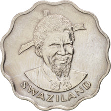 Coin, Swaziland, Sobhuza II, 20 Cents, 1974, AU(55-58), Copper-nickel, KM:11