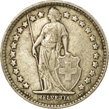 Coin, Switzerland, 1/2 Franc, 1909, Bern, EF(40-45), Silver, KM:23