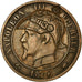 Coin, France, Napoléon III,10 Centimes, 1870, Paris, Satirique, EF(40-45),Bronze