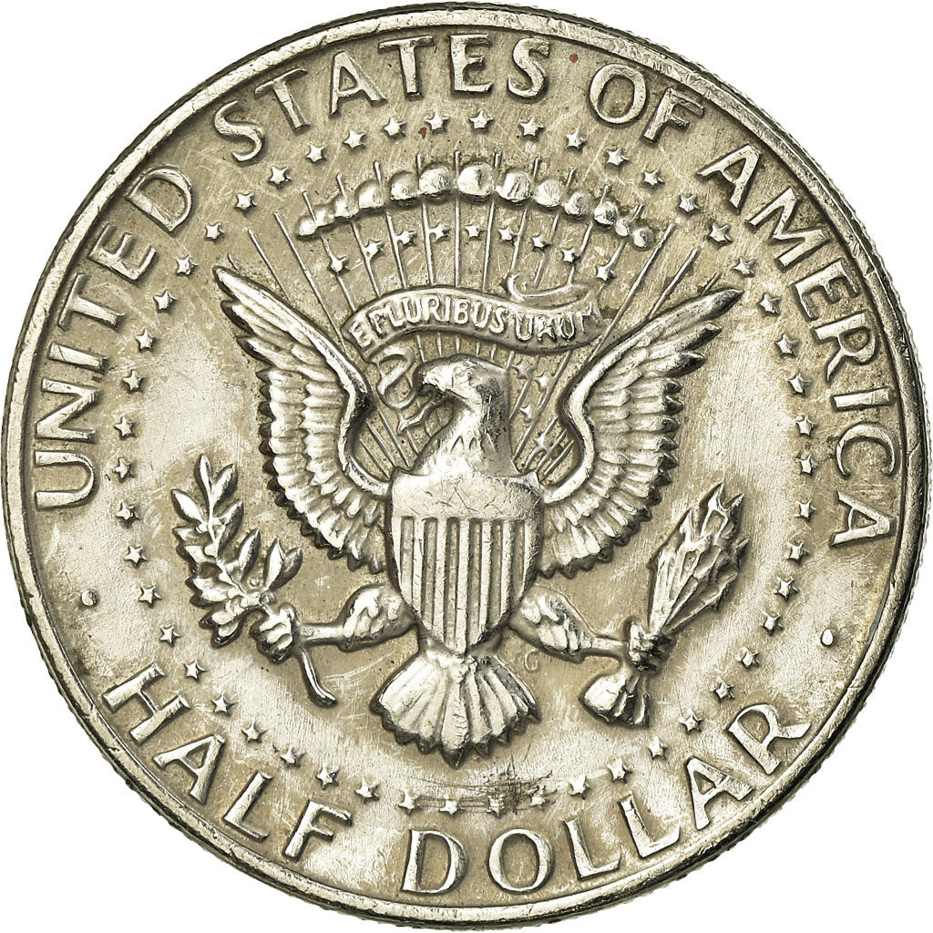 Coin, United States, Kennedy Half Dollar, 1972, Denver, AU(55-58), KM 202b