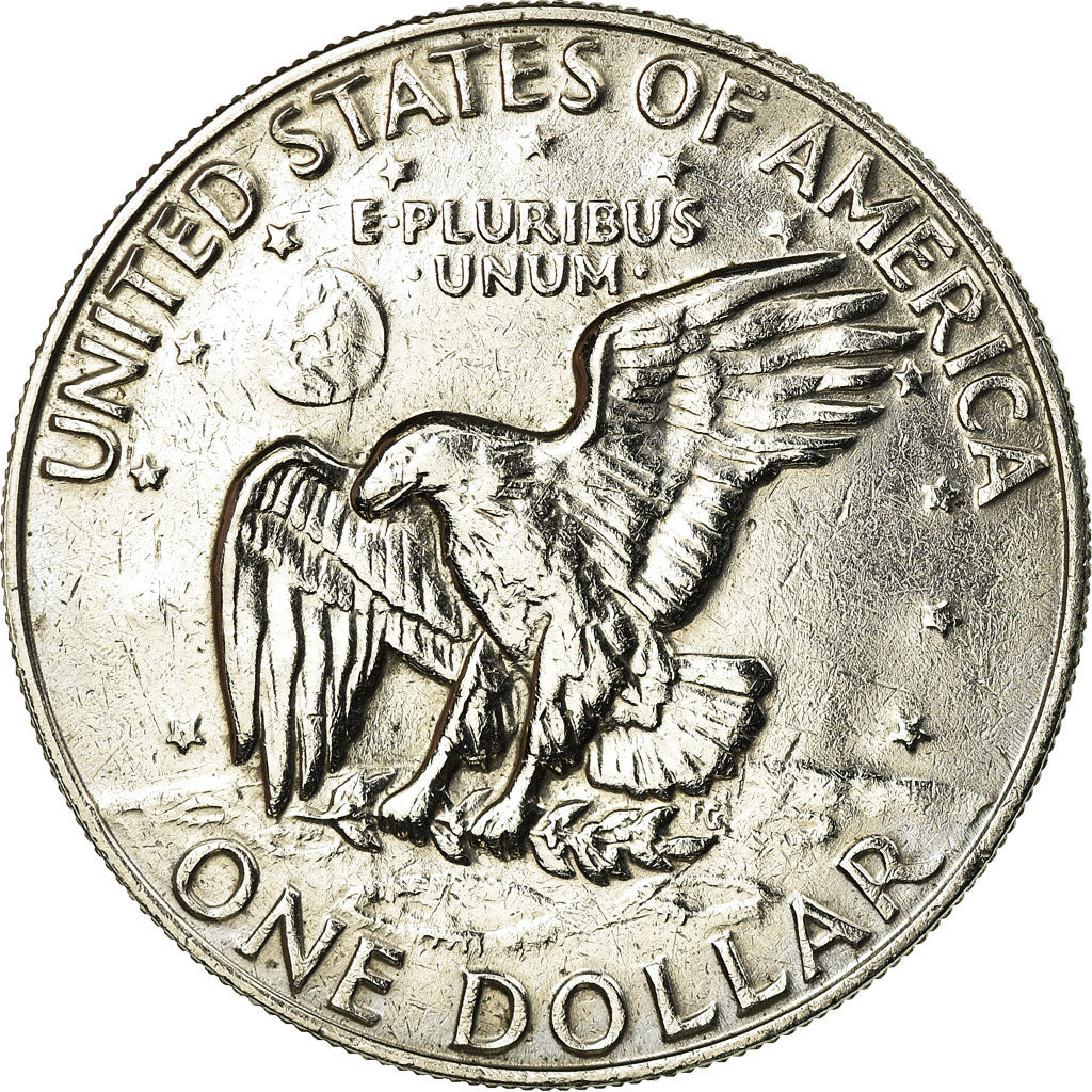 Coin, United States, Eisenhower Dollar, 1974, Philadelphia, AU(55-58), KM 203