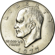 Coin, United States, Eisenhower Dollar, 1977, Philadelphia, AU(55-58), KM A203