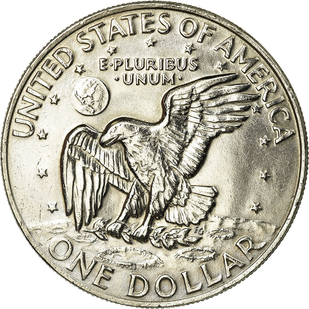 Coin, United States, Eisenhower Dollar, 1972, Philadelphia, AU(55-58), KM 203