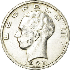 Coin, Belgium, 50 Francs, 50 Frank, 1940, EF(40-45), Silver, KM:122.1