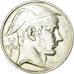 Coin, Belgium, 50 Francs, 50 Frank, 1948, EF(40-45), Silver, KM:137