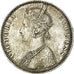 Coin, INDIA-BRITISH, Victoria, Rupee, 1892, AU(50-53), Silver, KM:492