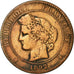 Münze, Frankreich, Cérès, 10 Centimes, 1892, Paris, S+, Bronze, KM:815.1