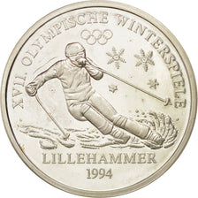 Noruega, Medal, 1994, FDC, Plata