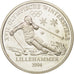 Noruega, Medal, 1994, FDC, Plata