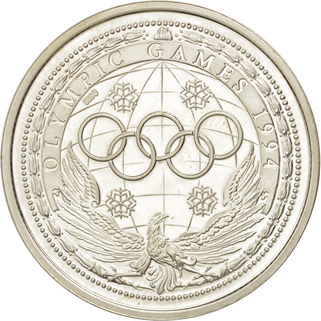 Noruega, Medal, 1994, FDC, Plata