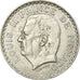 Moeda, Mónaco, Louis II, 5 Francs, 1945, EF(40-45), Alumínio, KM:122