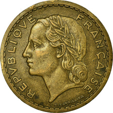 Moeda, França, Lavrillier, 5 Francs, 1946, Castelsarrasin, EF(40-45)