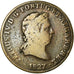 Coin, Portugal, Pedro IV, 40 Reis, Pataco, 1827, VF(20-25), Bronze, KM:373