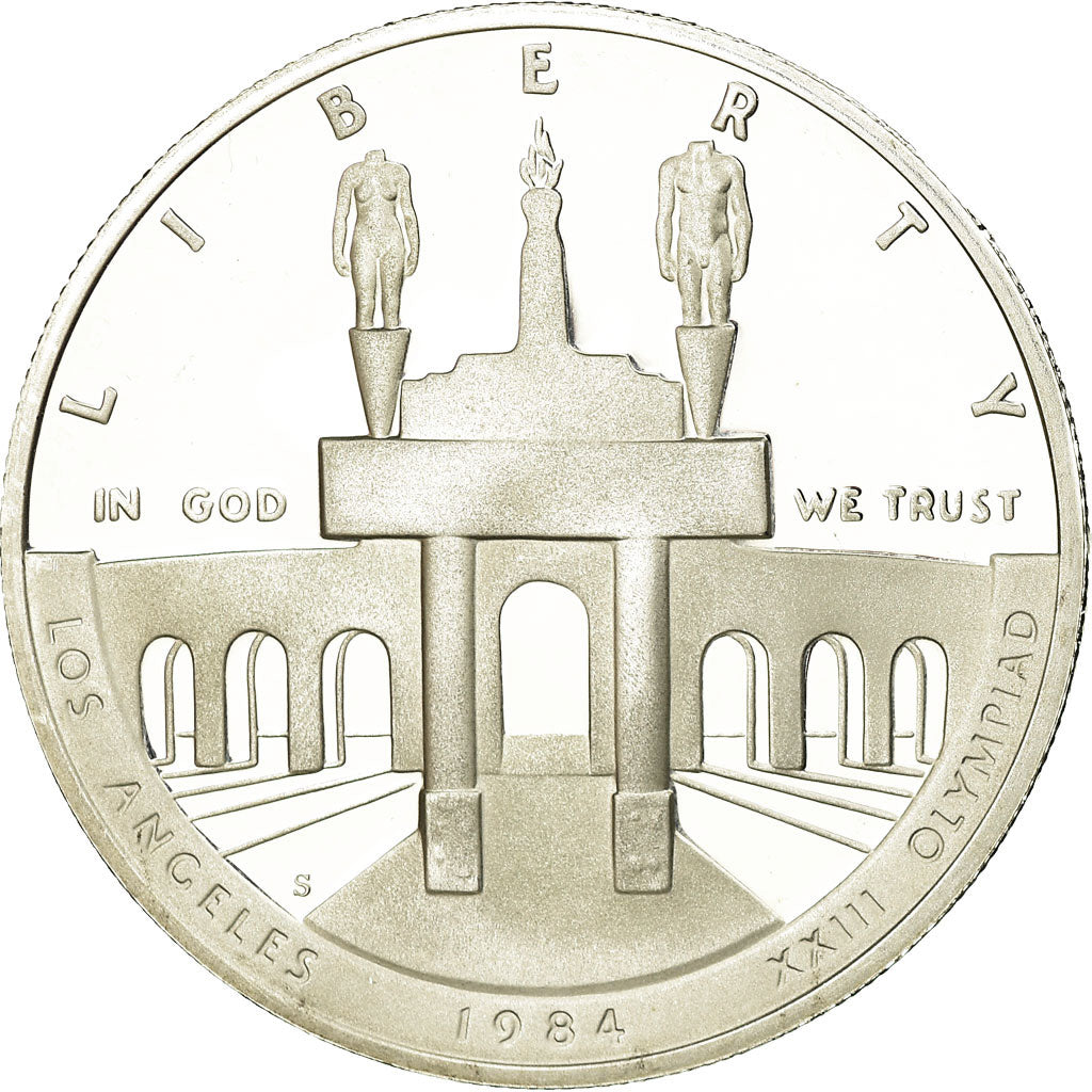 Coin, United States, Dollar, 1984, U.S. Mint, San Francisco, Proof, MS(60-62)