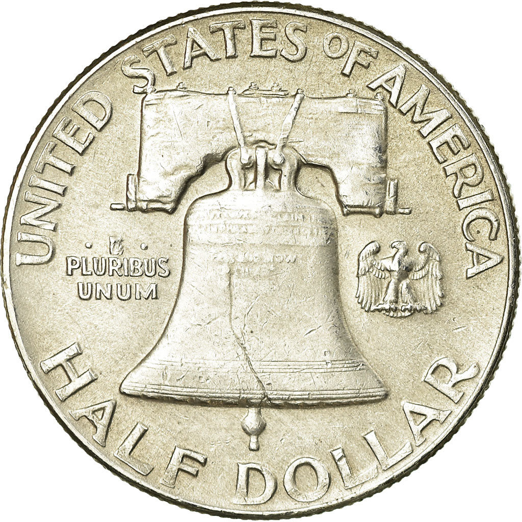 Coin, United States, Franklin Half Dollar, 1948, Philadelphia, AU(50-53), KM 199