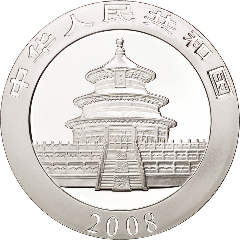 CINA, REPUBBLICA POPOLARE, 10 Yüan, 2008, FDC, Argento, KM:1814