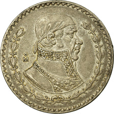 Coin, Mexico, Peso, 1958, Mexico City, AU(50-53), Silver, KM:459