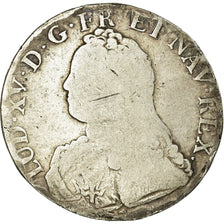 Moneta, Francja, Louis XV, Écu aux branches d'olivier, Ecu, 1736, Limoges