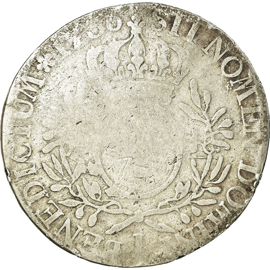 Moneta, Francja, Louis XV, Écu aux branches d'olivier, Ecu, 1736, Limoges