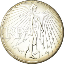 France, 50 Euro, 2010, MS(65-70), Silver, Gadoury:EU400, KM:1644