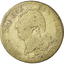 Coin, France, 30 sols françois, 1791, Paris, F(12-15), Silver, KM 606.1