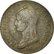 Münze, Frankreich, Dupré, 5 Centimes, An 8/7, Lille, SS, Bronze, KM:642.9