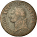 Coin, France, Louis XVI, Sol ou sou, 1791, Orléans, F(12-15), Copper, KM 578.14