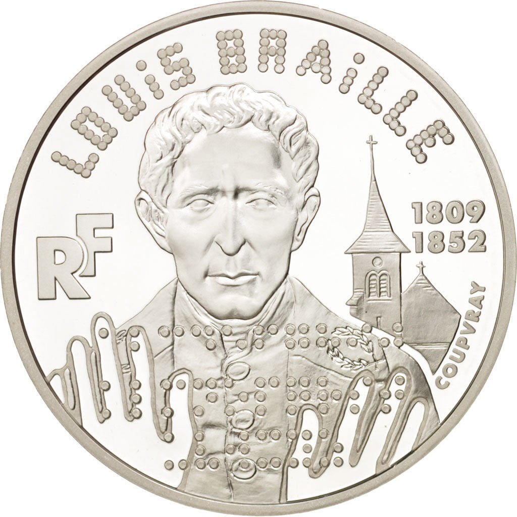 FRANCE, 100 Francs, 1999, Paris, KM #1295, MS(65-70), Silver, 36.7, Gadoury...