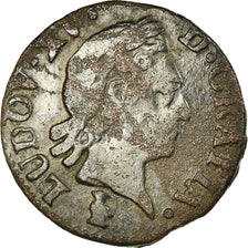 Münze, Frankreich, Louis XV, Liard à la vieille tête, 1772, Troyes, S