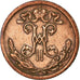 Münze, Russland, Nicholas II, 1/2 Kopek, 1899, St. Petersburg, SS, Kupfer