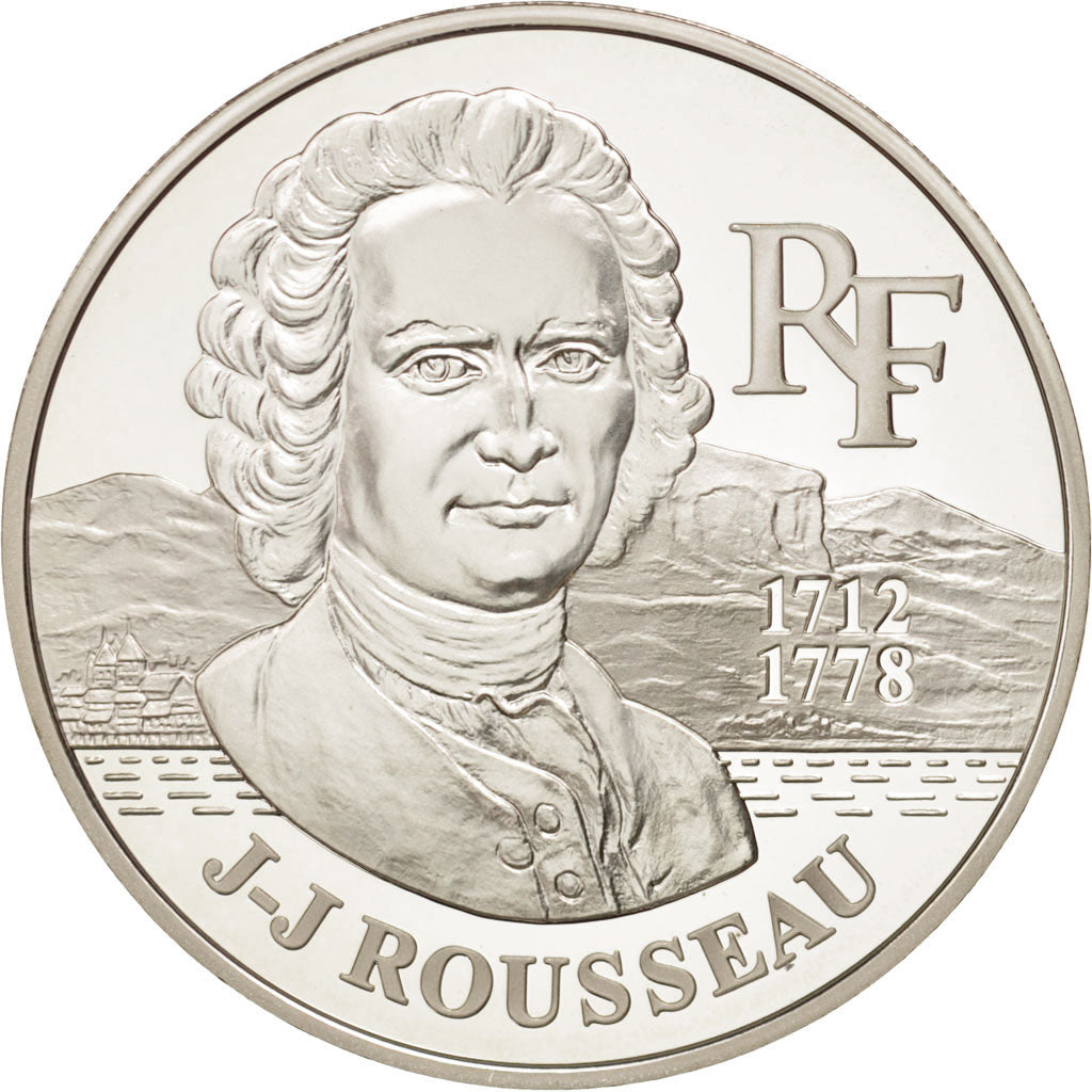 FRANCE, 100 Francs, 2000, Paris, KM #1980, MS(65-70), Silver, Gadoury #C246,...