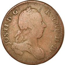 Moneda,PAÍSES BAJOS AUSTRIACOS,Joseph II,2 Liards,1789,Brussels,BC+