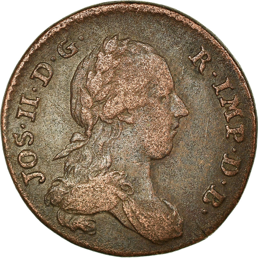 Coin, AUSTRIAN NETHERLANDS, Joseph II, Liard, 1789, Brussels, EF(40-45)