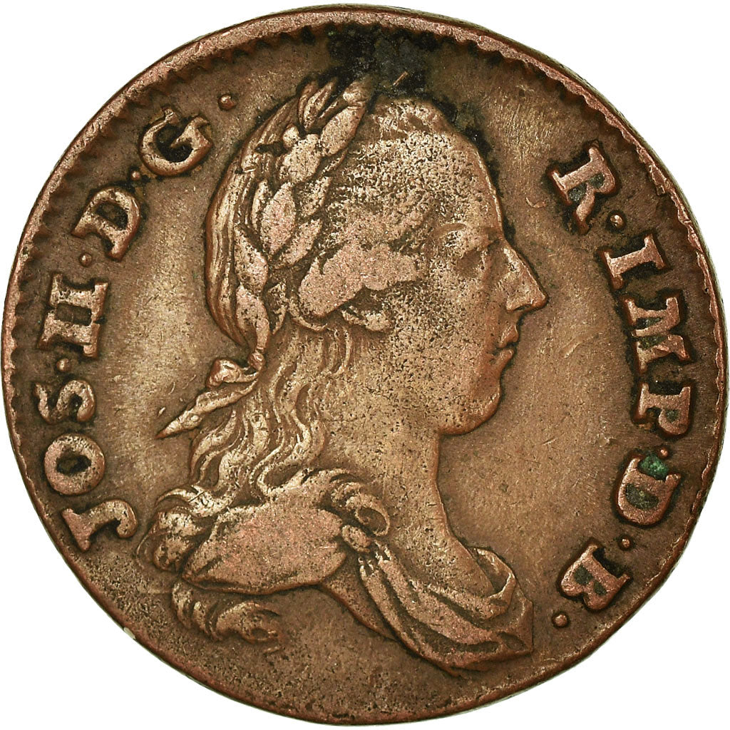 Coin, AUSTRIAN NETHERLANDS, Joseph II, Liard, 1789, Brussels, EF(40-45)