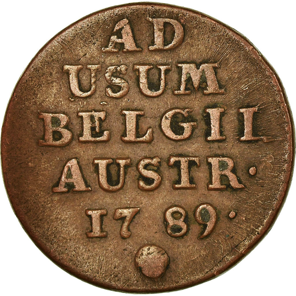 Coin, AUSTRIAN NETHERLANDS, Joseph II, Liard, 1789, Brussels, EF(40-45)