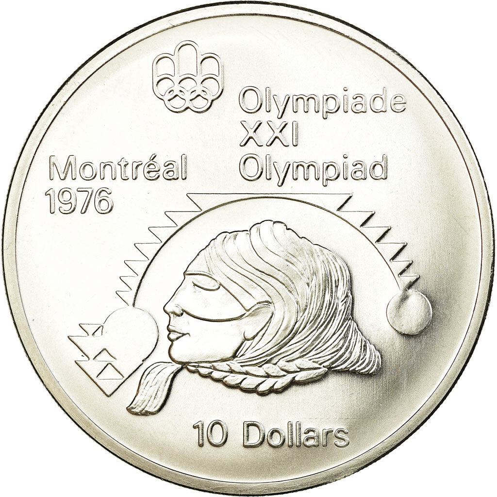Coin, Canada, Elizabeth II, 10 Dollars, 1975, Ottawa, MS(65-70), KM 103