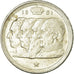 Moneta, Belgio, 100 Francs, 100 Frank, 1951, BB+, Argento, KM:139.1
