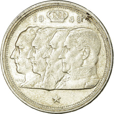 Moneta, Belgio, 100 Francs, 100 Frank, 1949, BB, Argento, KM:139.1