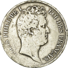Moneta, Francia, Louis-Philippe, 5 Francs, 1831, Marseille, MB+, Argento