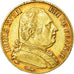 Moneda, Francia, Louis XVIII, 20 Francs, 1814, Paris, BC+, Oro