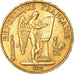 Münze, Frankreich, Génie, 20 Francs, 1893, Paris, SS+, Gold, KM:825