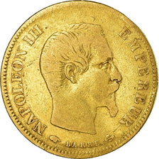 Moneta, Francja, Napoleon III, 10 Francs, 1857, Paris, VF(30-35), Gold