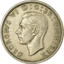 Coin, Great Britain, George VI, 1/2 Crown, 1950, AU(50-53), Copper-nickel,KM 879