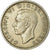 Moneta, Wielka Brytania, George VI, 1/2 Crown, 1950, AU(50-53), Miedź-Nikiel