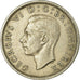 Coin, Great Britain, George VI, 1/2 Crown, 1950, AU(50-53), Copper-nickel,KM 879
