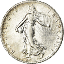 Monnaie, France, Semeuse, Franc, 1919, Paris, SUP, Argent, Gadoury:467, KM:844.1